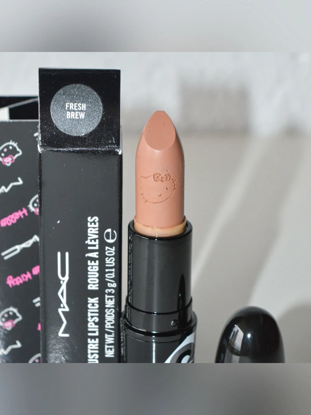 MAC Cosmetics Lipstick *FRESH BREW* Limited Edition BNIB, Hello Kitty Collection